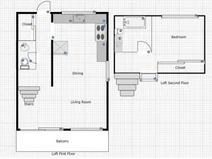 Loft floorplan