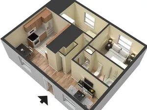 2 Bedroom 1 Bathroom