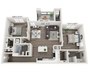The Reserve on East 2 Bedroom
