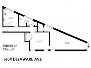 Flatiron 1A Floor plan