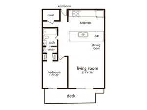 1 Bedroom A