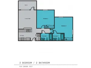 Campus Village College Station - 2x2 Lg
