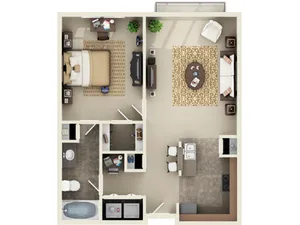 Large Flat