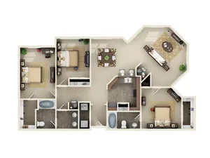 Large Flat