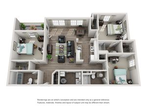 3BR/3BA - F