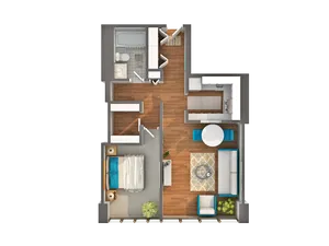 Floor Plan Images | Arrive Streeterville