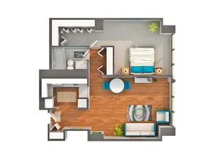 Floor Plan Images | Arrive Streeterville