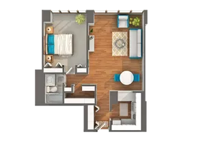 Floor Plan Images | Arrive Streeterville
