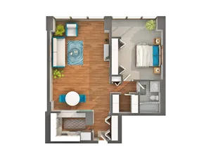 Floor Plan Images | Arrive Streeterville