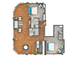 Floor Plan Images | Arrive Streeterville
