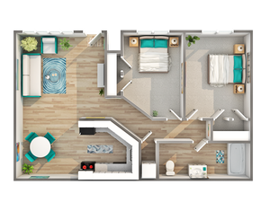 Barberry | Two Bed