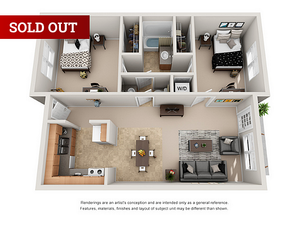Hudson 2 Bed Apartment