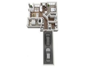 Floor Plan 2G | Seasons at Orchard Hills | Apartments in Oak Creek, WI