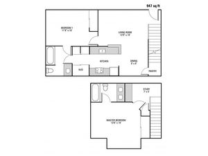 2x2 Townhome