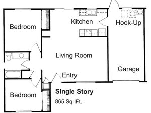 Redding Hilltop Village Prop - Hilltop Village Single Story