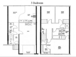 College View Town Homes - College View 3 Bedroom