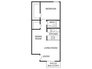 Feather Downs Apartments - Feather Downs 1 Bedroom