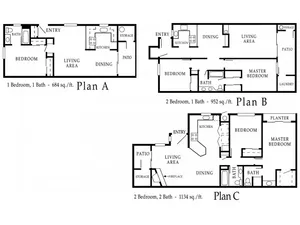 Lincoln Place - Lincoln Place Floor Plans