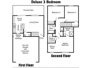 3 Bedroom
2 1/2 Bath