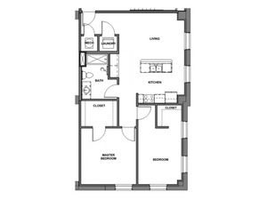 2 Bedroom 1 Bath