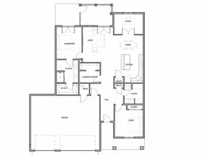 Tera Vera 55+ Gated Retirement Community Springfield Missouri 2 Bedroom Premium Floor Plan
