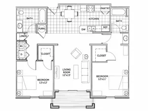 2 bedroom apartment Springfield, MO