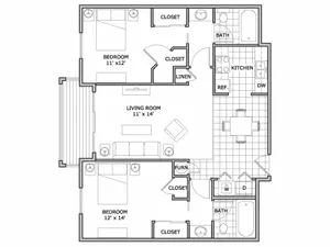 two bedroom | The Abbey