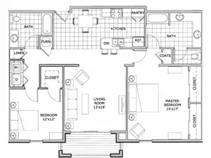 two bedroom | apartment | for rent | Springfield, MO