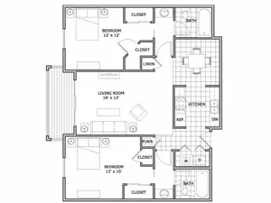 2 bedroom | Apartment | The Abbey