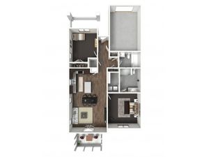 2 Bedroom Model C