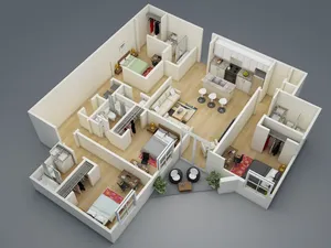 4 Bedroom 4.5 Bathroom