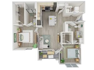 2 Bedroom 2 Bath