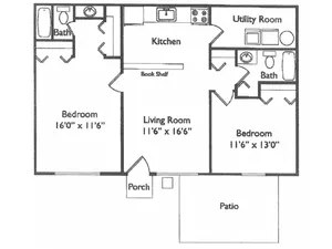 Heritage Apartments - Two Bed/Two Bath