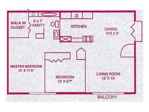 The Arbors Apartments - Two Bedroom