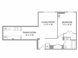 1 Bedroom Apts in Arlington VA | Wildwood Park