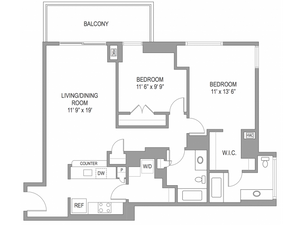2 Bedroom Apts in Arlington VA | Wildwood Towers
