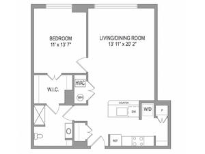 Arlington Apartments | Thomas Court | Floorplan 5