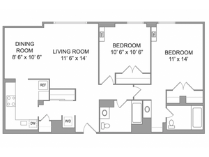 2 Bedroom Apts in Arlington VA | Wildwood Park 4