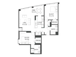 Funky-2bed