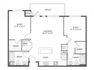 AMLI Uptown Orange - C4b