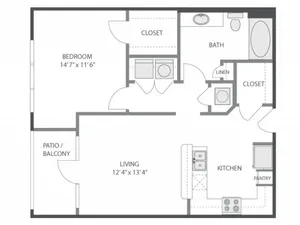 AMLI South Shore - A3a