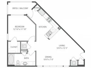 AMLI South Shore - A3b