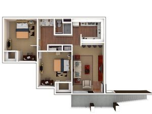 www.bulldogvillage.com - 2 Bedroom
