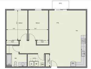 2 Bedroom