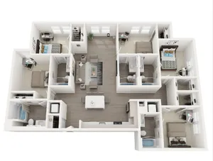 Sterling 5th Street E2 Floor Plan