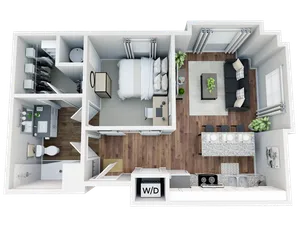 StateHouse Highline on 9th Kirchner 3D Furnished