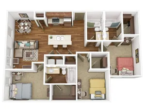 3BR/3BA - Deluxe
