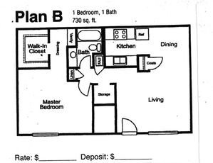 Ground floor 1 Bedroom 1 Bathroom