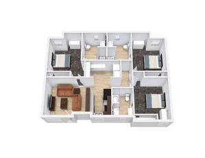 3 bed 3 bath