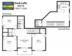 3BR 1.5BA